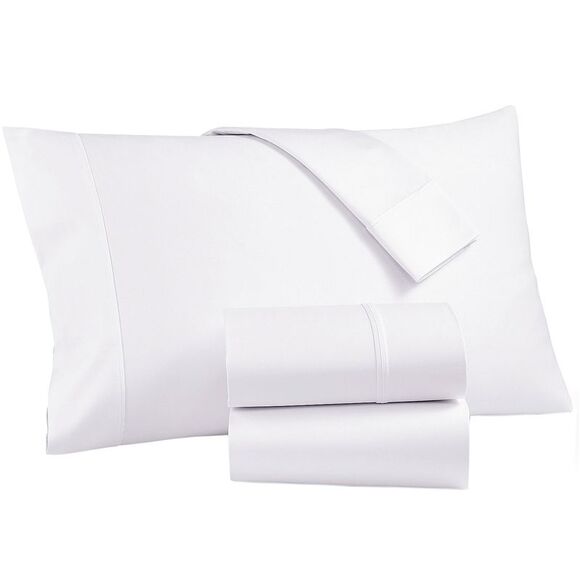 Bergen House Extra Deep Pocket 1000 Thread Count King Sheet Set White - NWT $380 - Picture 1 of 2